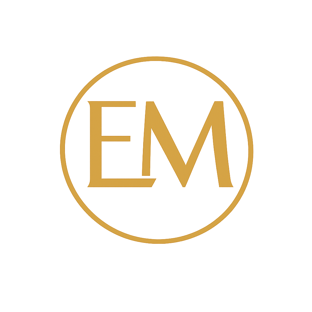 EnterMastery logo — EM emblem