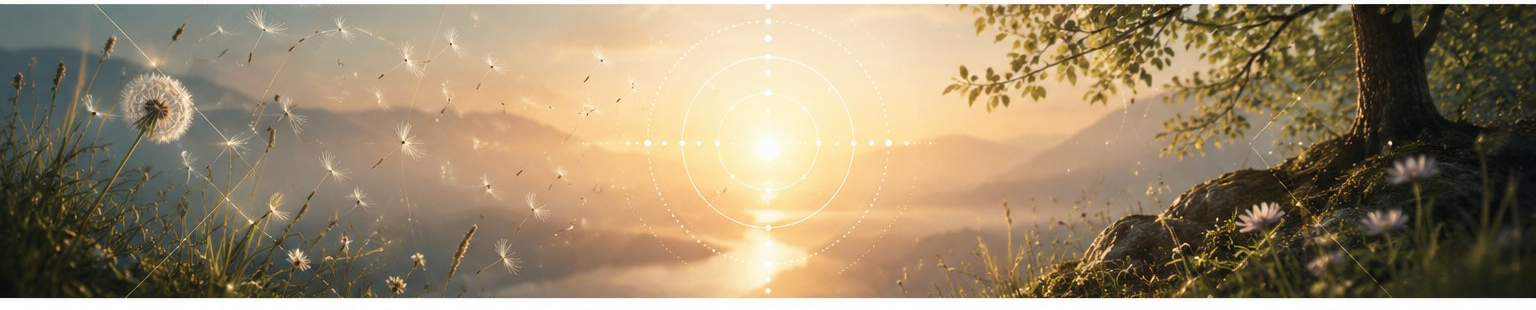 banner morning sunrise